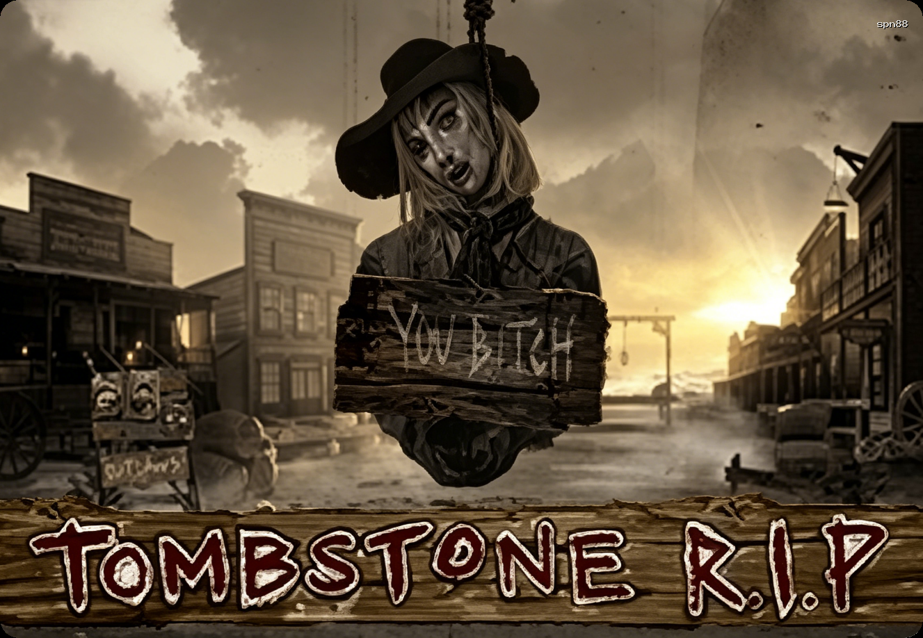 Tombstone Rip banner