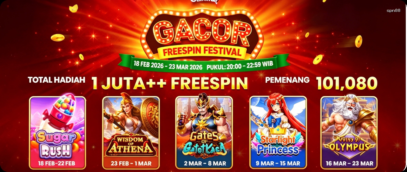 Login spn88 Sekarang Bonus Melimpah